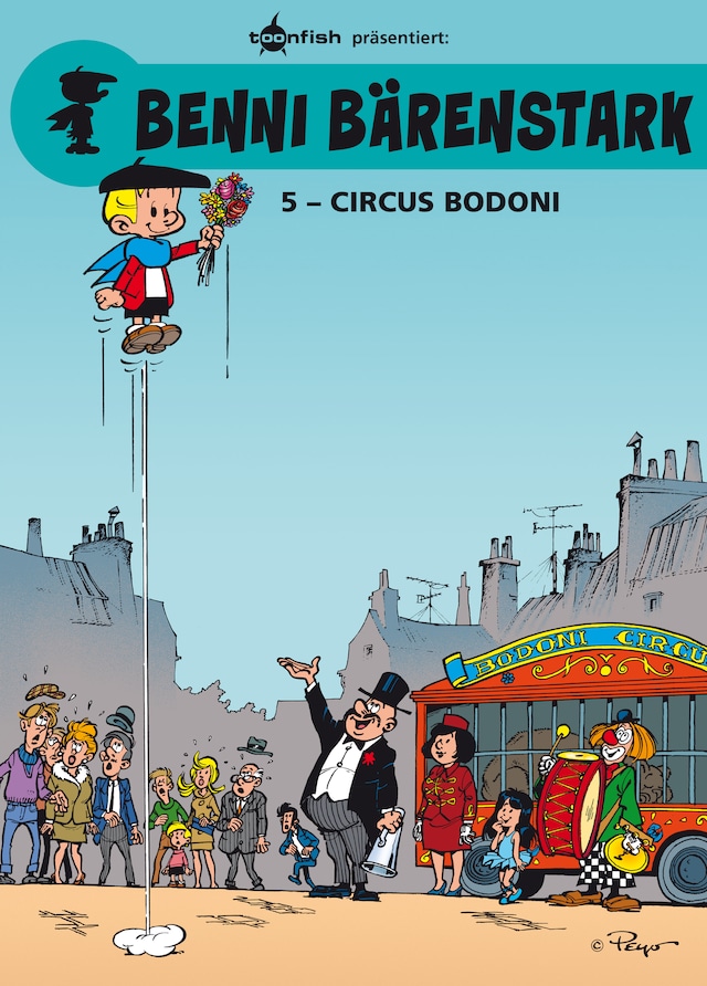 Buchcover für Benni Bärenstark Bd. 5: Circus Bodoni