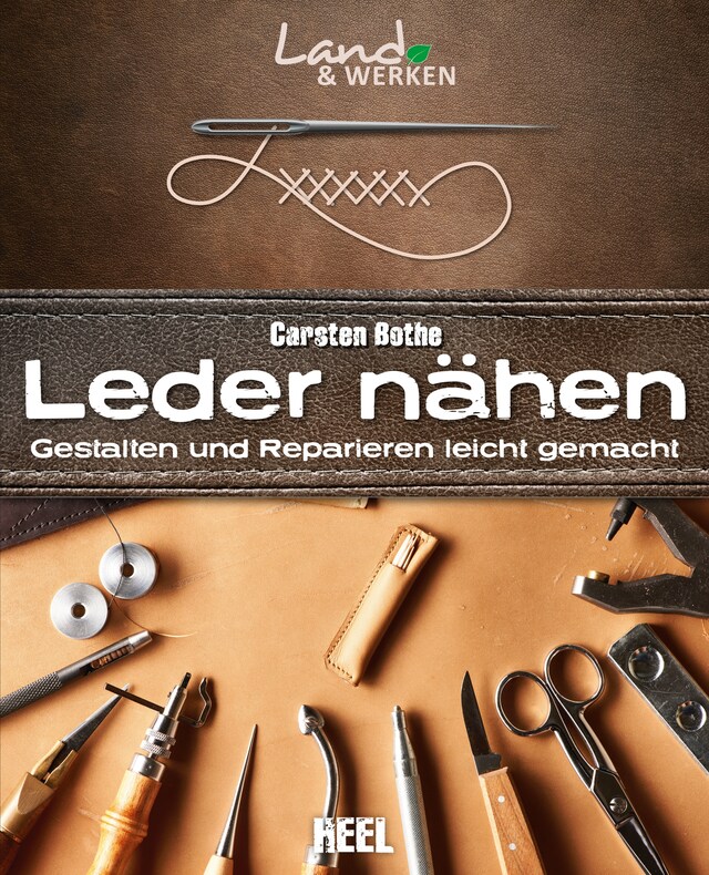 Couverture de livre pour Leder nähen