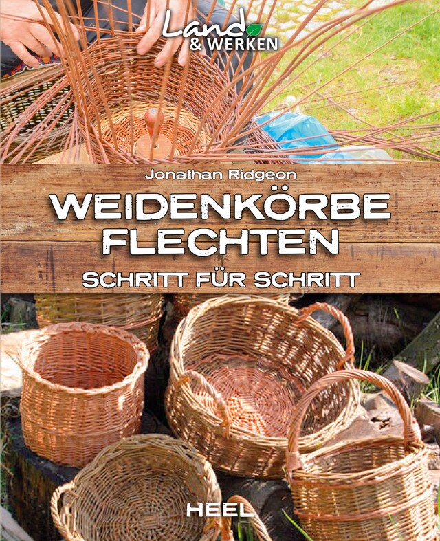 Buchcover für Weidenkörbe flechten