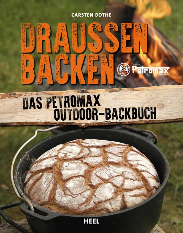 Buchcover für Draußen backen