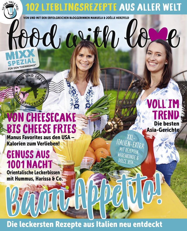 Bogomslag for Food with Love - Lieblingsrezepte aus aller Welt