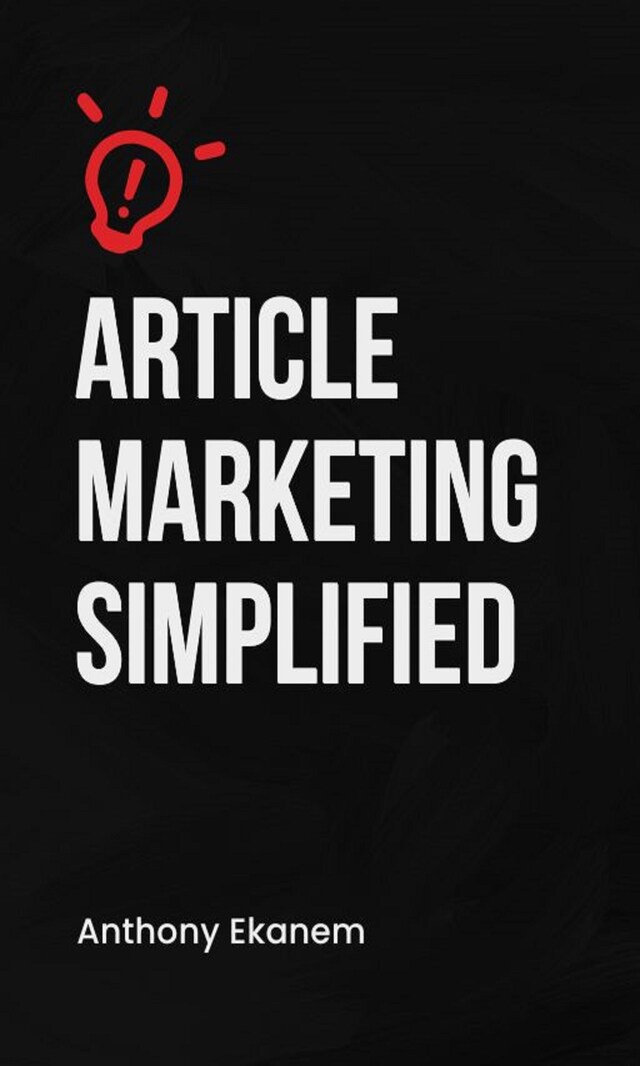 Book cover for Article Marketing Simplified