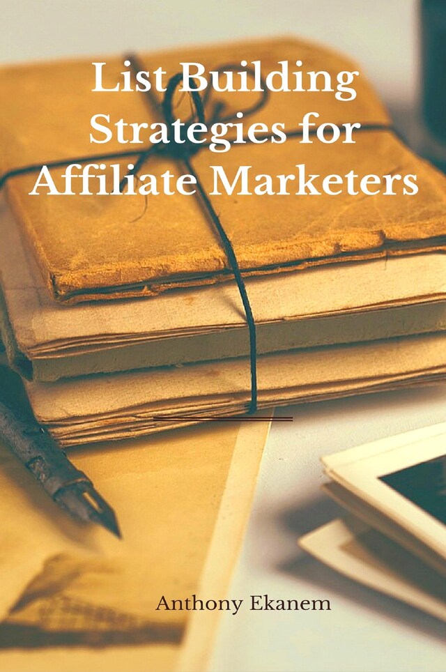 Book cover for List Building Strategies for Affiliate Marketers