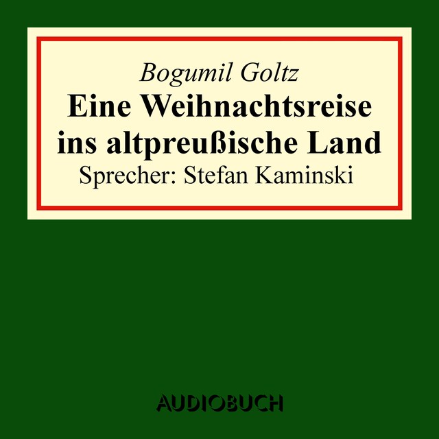 Book cover for Eine Weihnachtsreise ins altpreußische Land