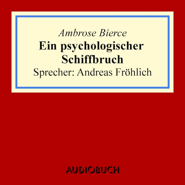 Book cover for Ein psychologischer Schiffbruch