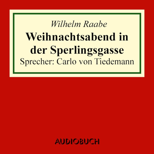 Book cover for Weihnachtsabend in der Sperlingsgasse