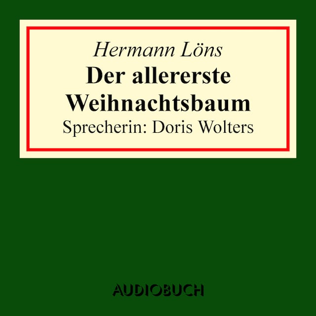 Book cover for Der allererste Weihnachtsbaum