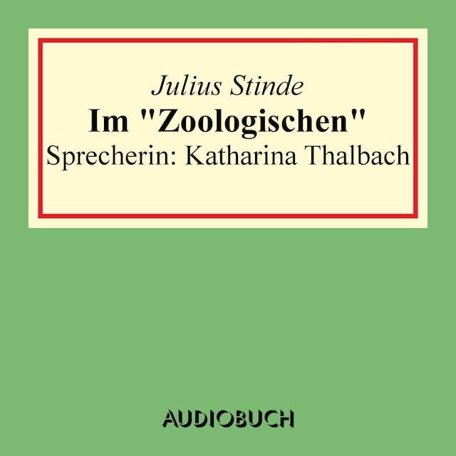 Book cover for Im "Zoologischen"