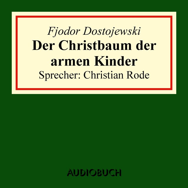 Book cover for Der Christbaum der armen Kinder