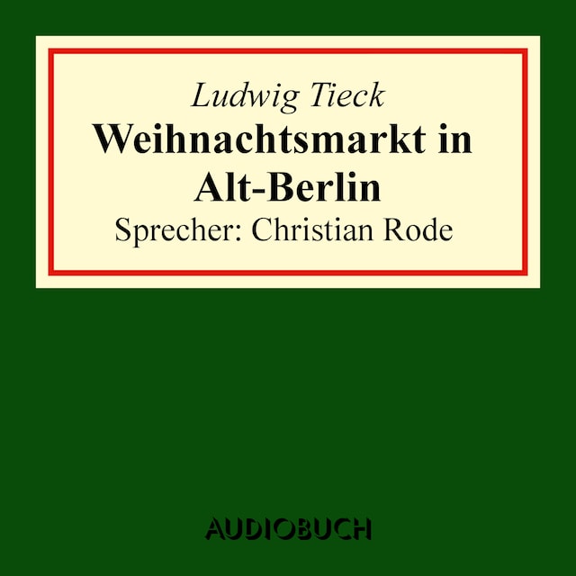 Book cover for Weihnachtsmarkt in Alt-Berlin
