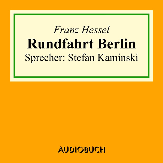 Buchcover für Rundfahrt Berlin