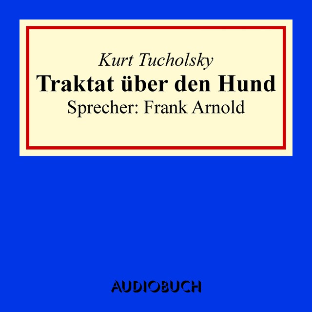 Book cover for Traktat über den Hund