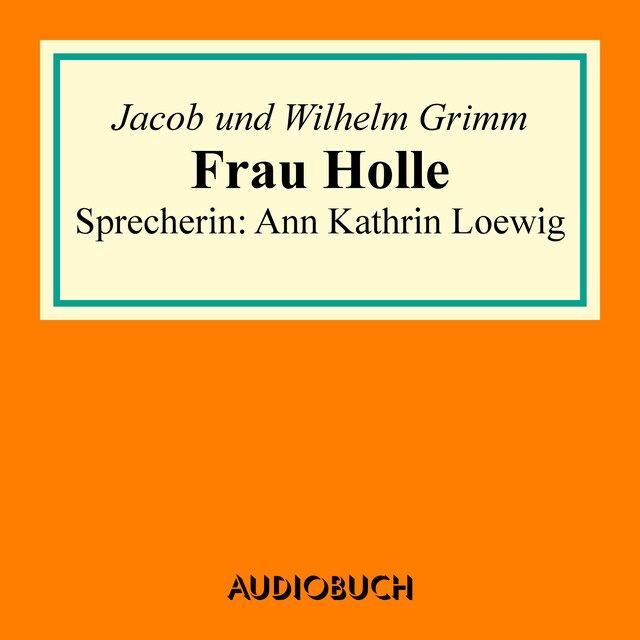 Okładka książki dla Frau Holle