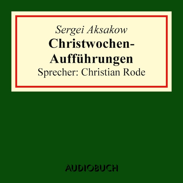 Book cover for Christwochen-Aufführungen (Auszug aus: Familienchronik)