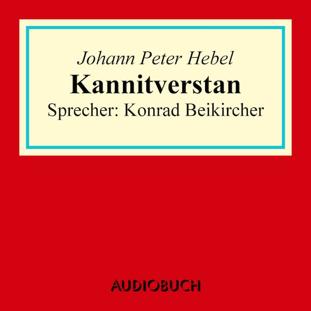 Okładka książki dla Kannitverstan