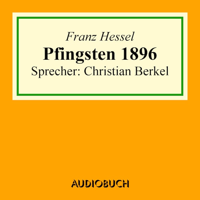 Buchcover für Pfingsten 1896