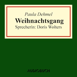 Weihnachtsgang als Hörbuch