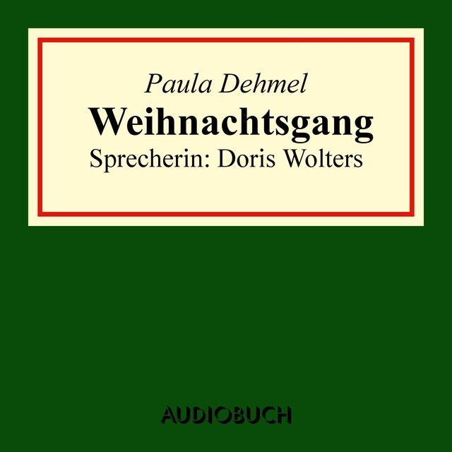 Book cover for Weihnachtsgang