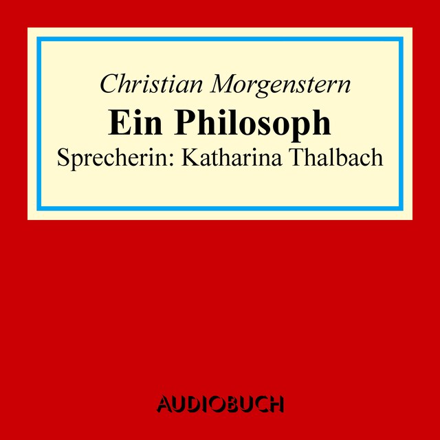 Book cover for Ein Philosoph