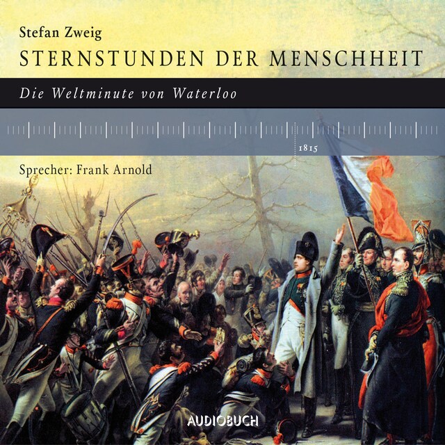 Book cover for Die Weltminute von Waterloo