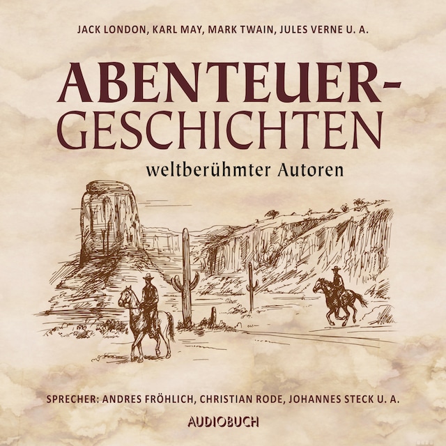 Book cover for Abenteuergeschichten weltberühmter Autoren