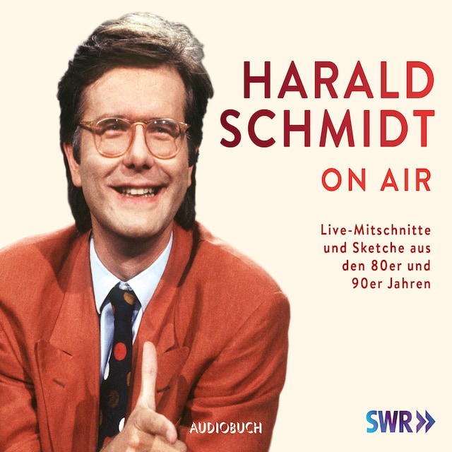 Book cover for Harald Schmidt on air
