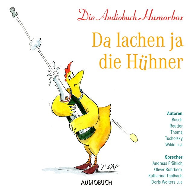 Book cover for Da lachen ja die Hühner