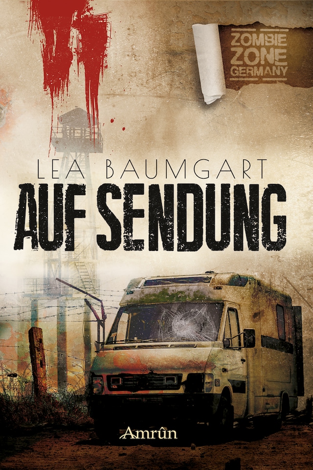 Copertina del libro per Zombie Zone Germany: Auf Sendung