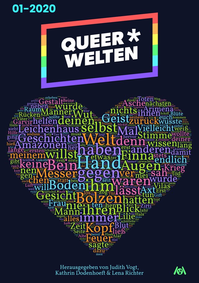 Portada de libro para Queer*Welten 01-2020
