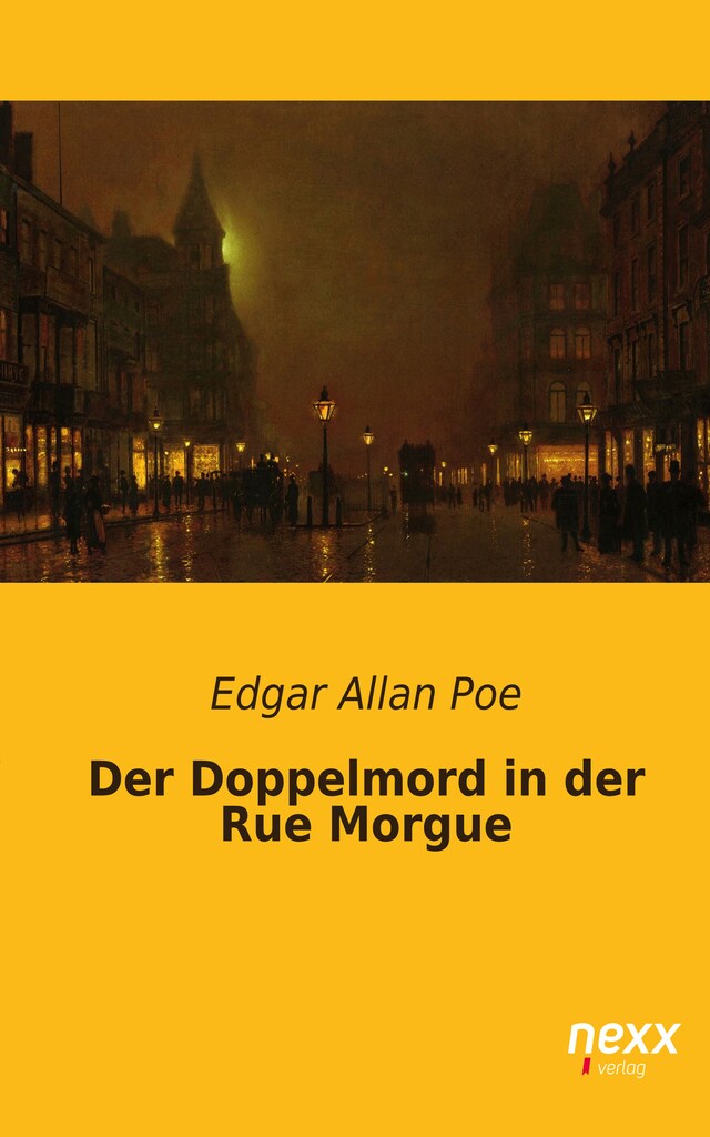 Portada de libro para Der Doppelmord in der Rue Morgue