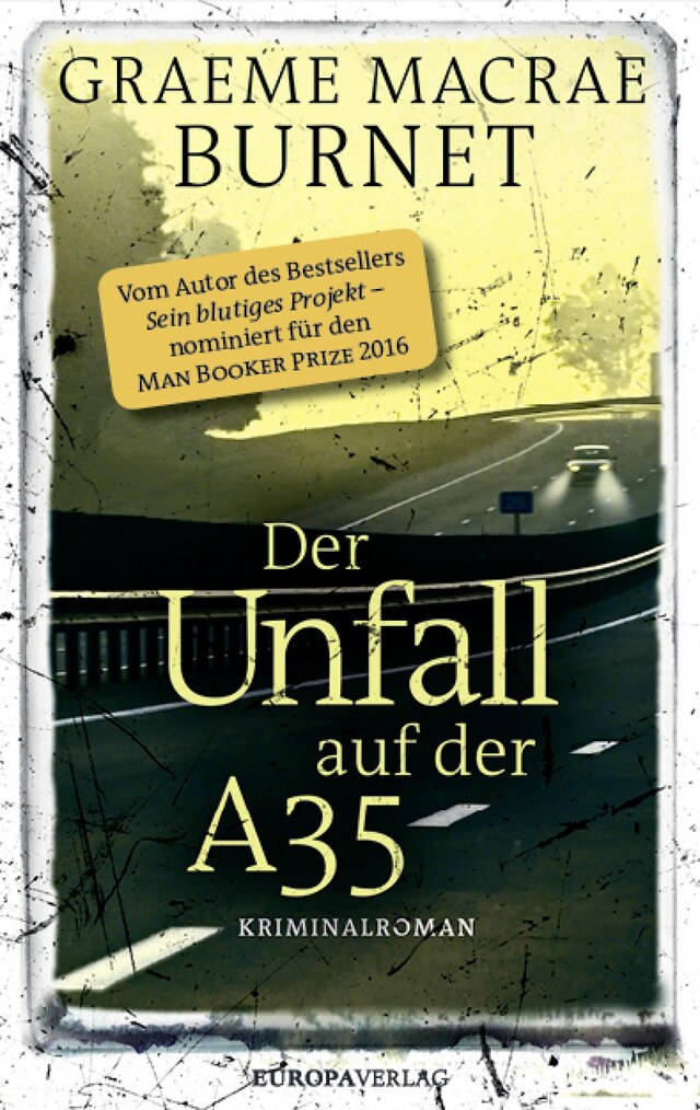 Book cover for Der Unfall auf der A35
