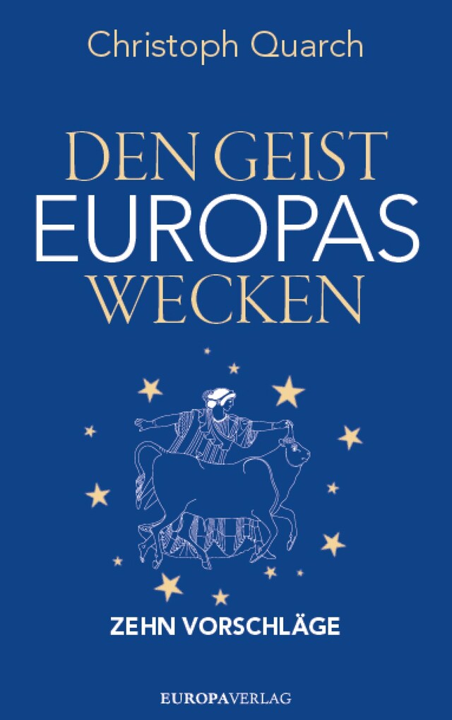 Buchcover für Den Geist Europas wecken