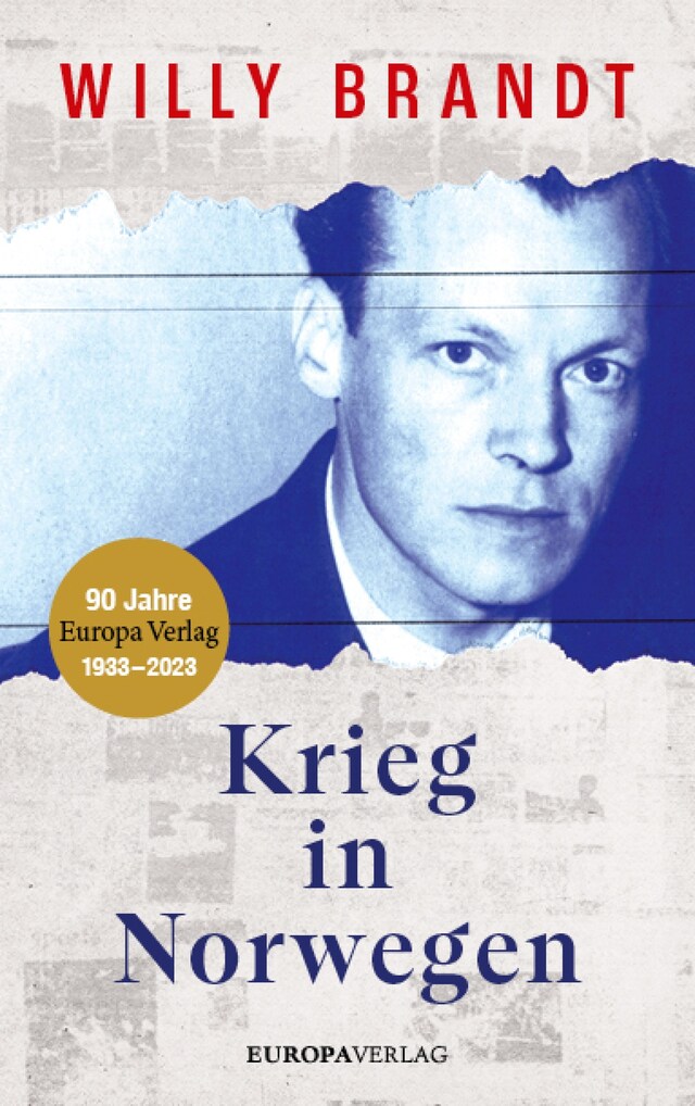 Buchcover für Krieg in Norwegen