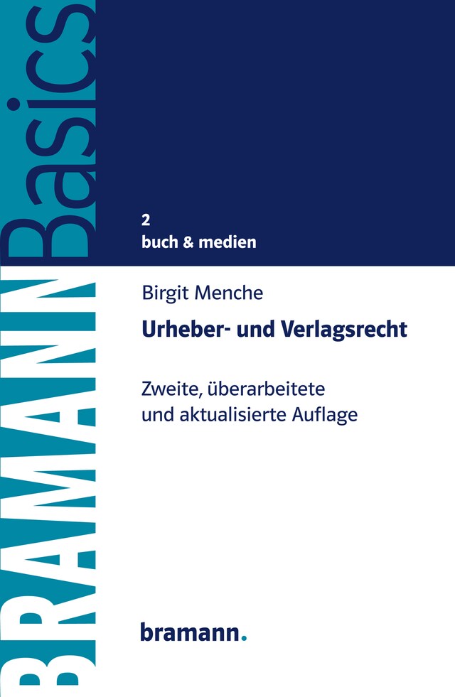 Kirjankansi teokselle Urheber- und Verlagsrecht