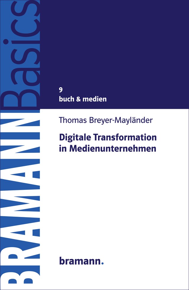 Buchcover für Digitale Transformation in Medienunternehmen