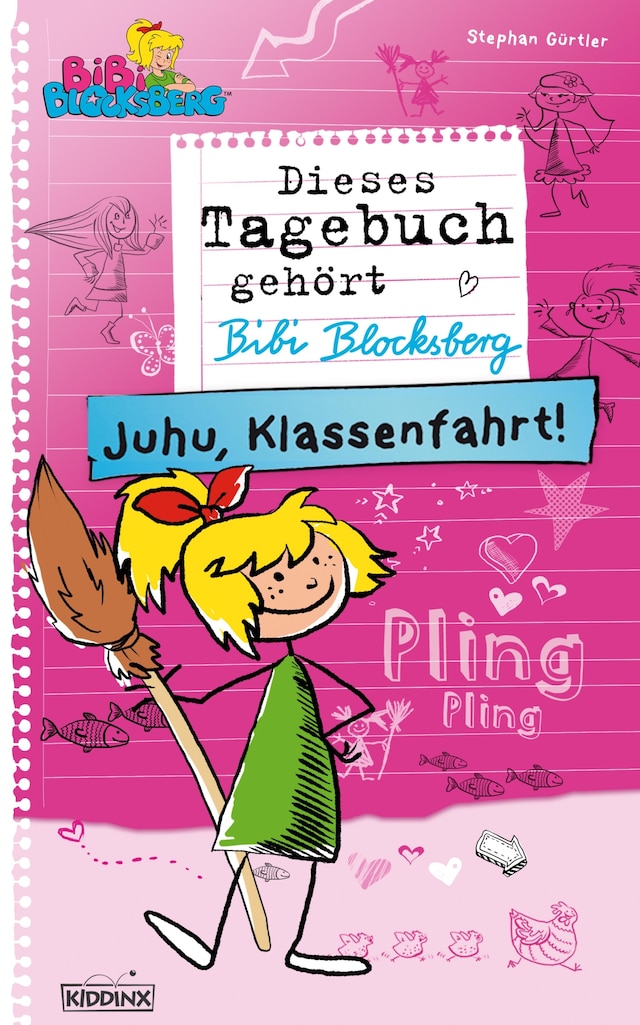 Book cover for Bibi Blocksberg Tagebuch - Juhu, Klassenfahrt!
