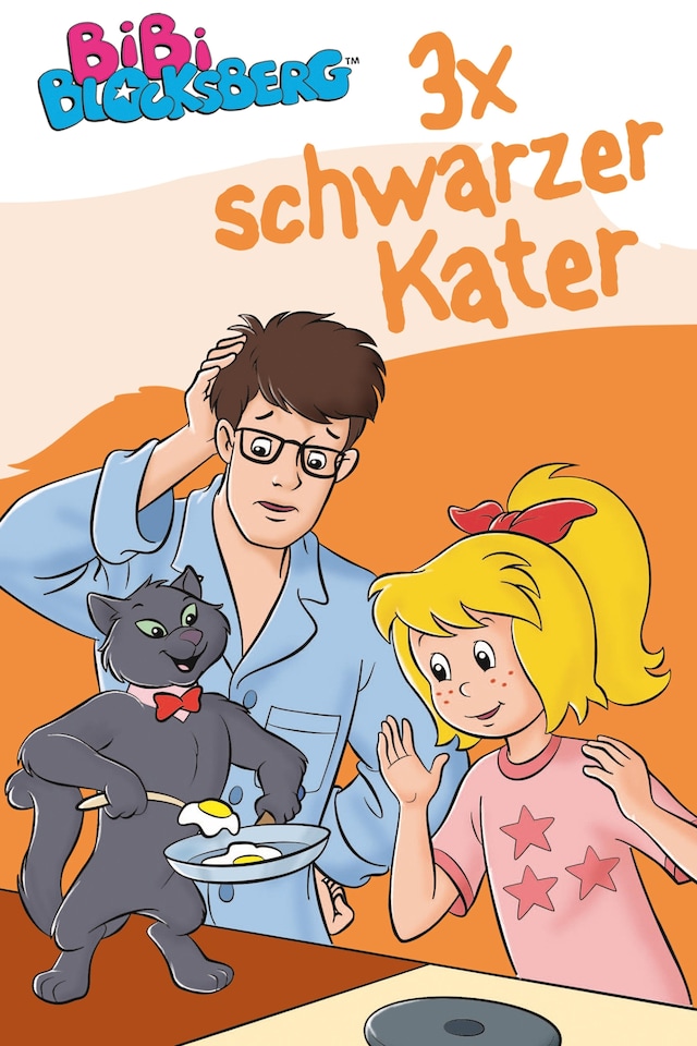 Book cover for Bibi Blocksberg - 3x schwarzer Kater