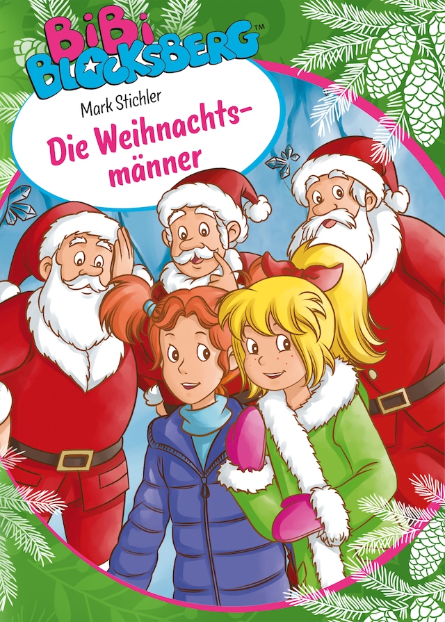 Book cover for Bibi Blocksberg: Die Weihnachtsmänner