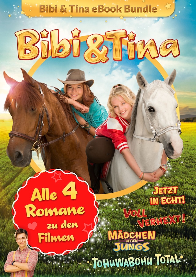 Okładka książki dla Bibi & Tina - Alle 4 Bücher zu den Kinofilmen