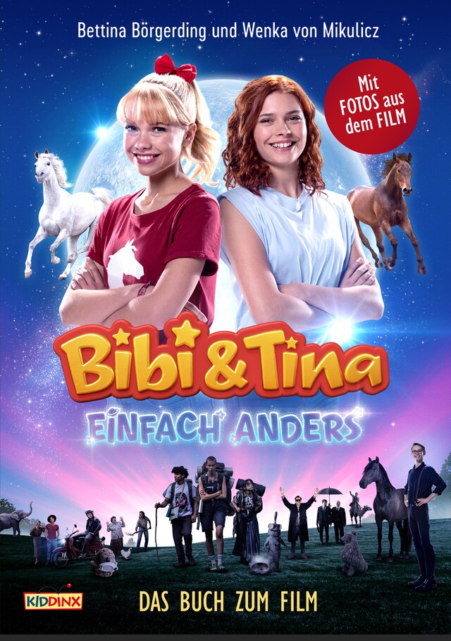 Okładka książki dla Bibi & Tina - Einfach anders - Das Buch zum Film