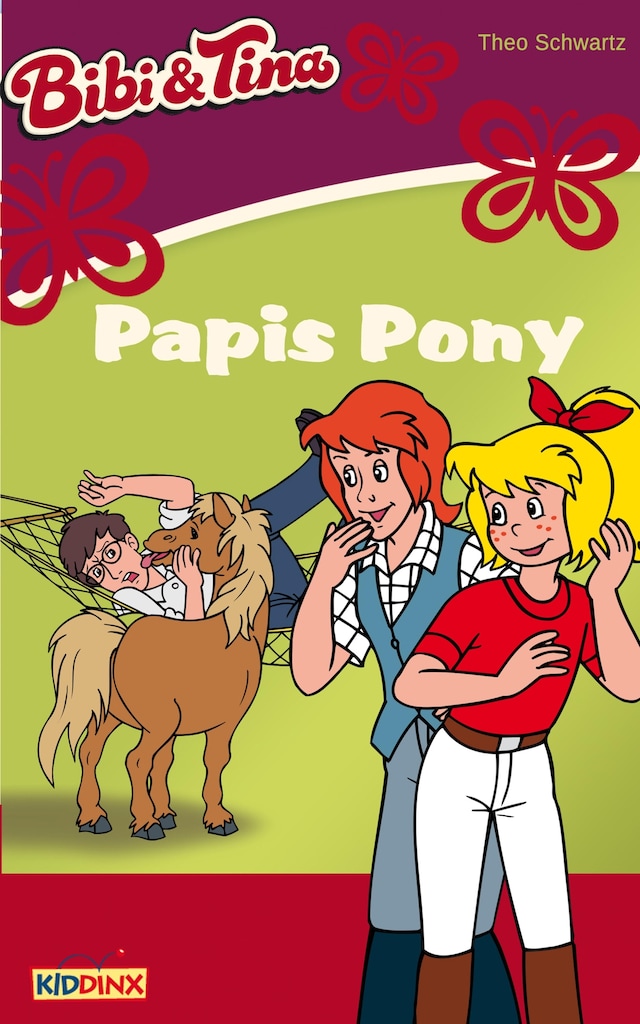 Okładka książki dla Bibi & Tina - Papis Pony