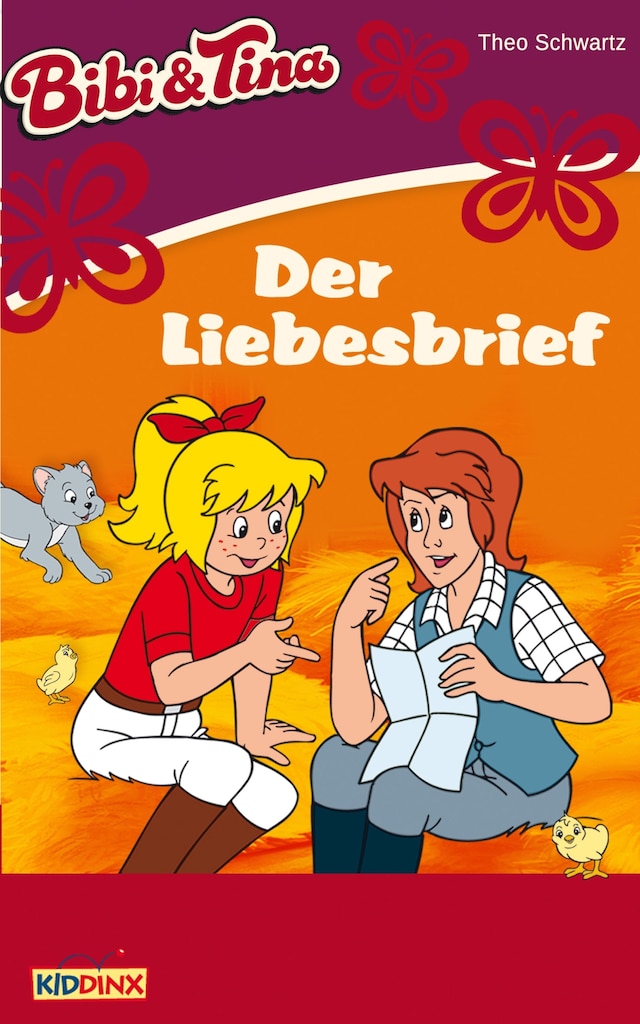 Kirjankansi teokselle Bibi & Tina - Der Liebesbrief