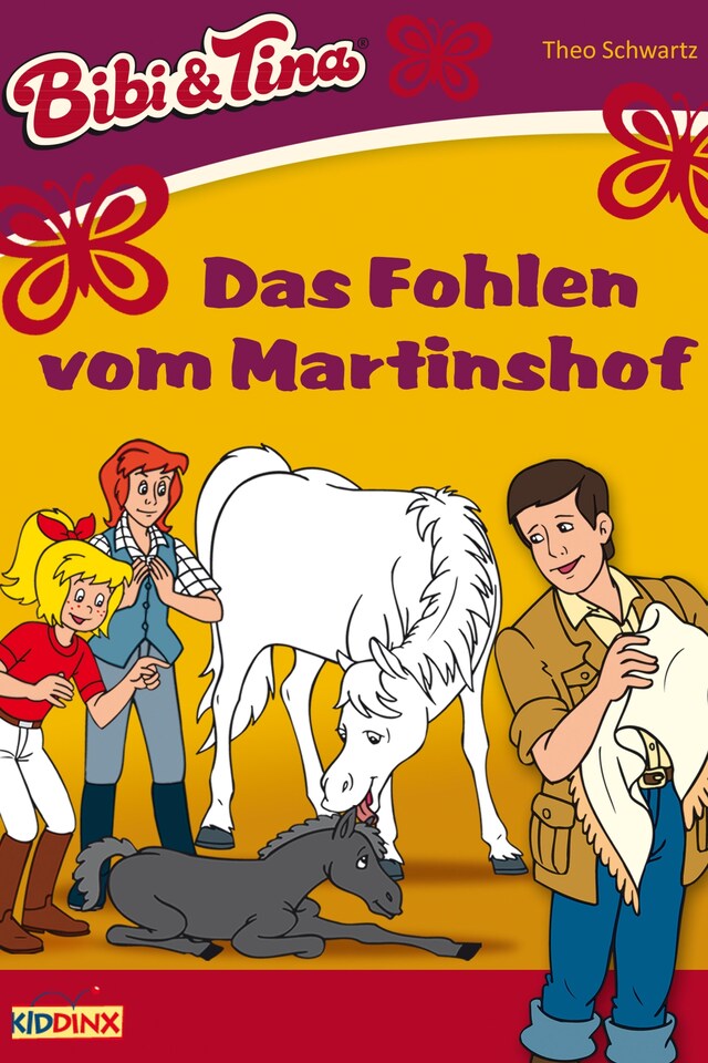 Copertina del libro per Bibi & Tina - Das Fohlen vom Martinshof