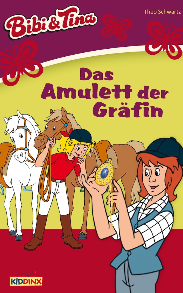 Copertina del libro per Bibi & Tina - Das Amulett der Gräfin