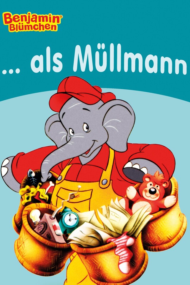 Buchcover für Benjamin Blümchen - als Müllmann