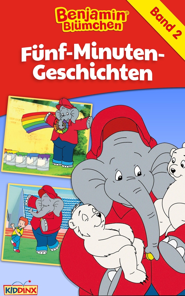 Couverture de livre pour Benjamin Blümchen - Fünf-Minuten-Geschichten