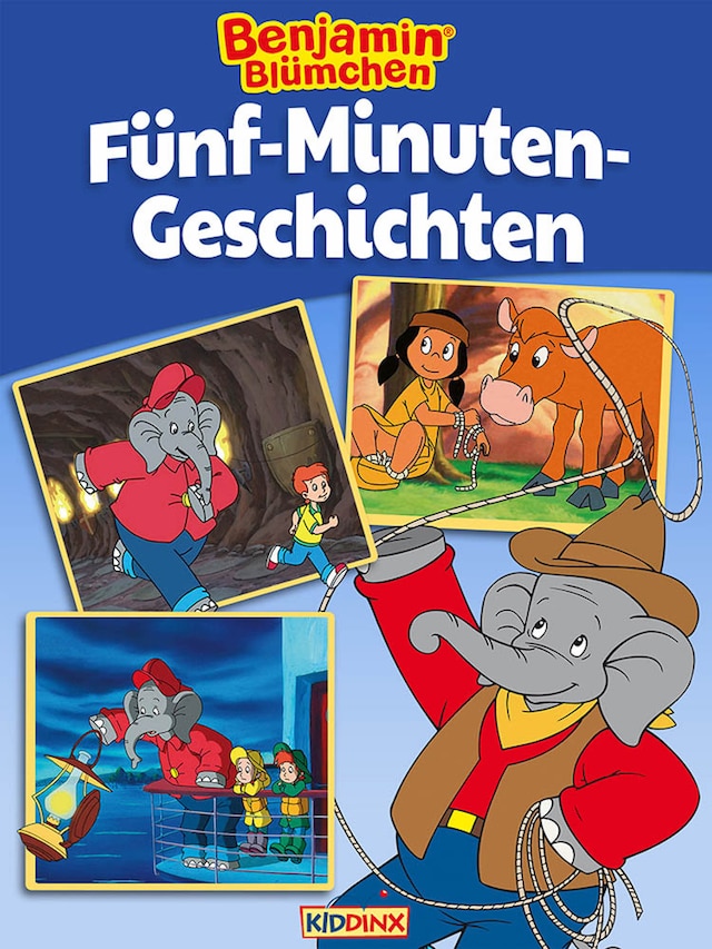Couverture de livre pour Benjamin Blümchen - Fünf-Minuten-Geschichten