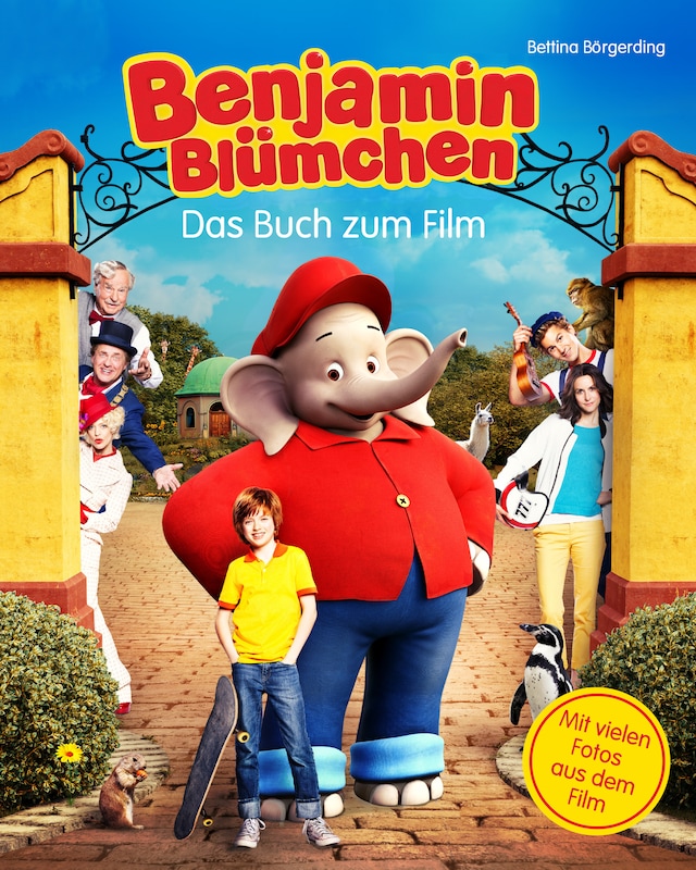 Book cover for Benjamin Blümchen - Das Buch zum Kinofilm