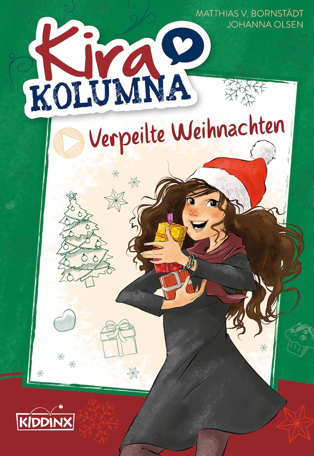 Kirjankansi teokselle Kira Kolumna: Verpeilte Weihnachten