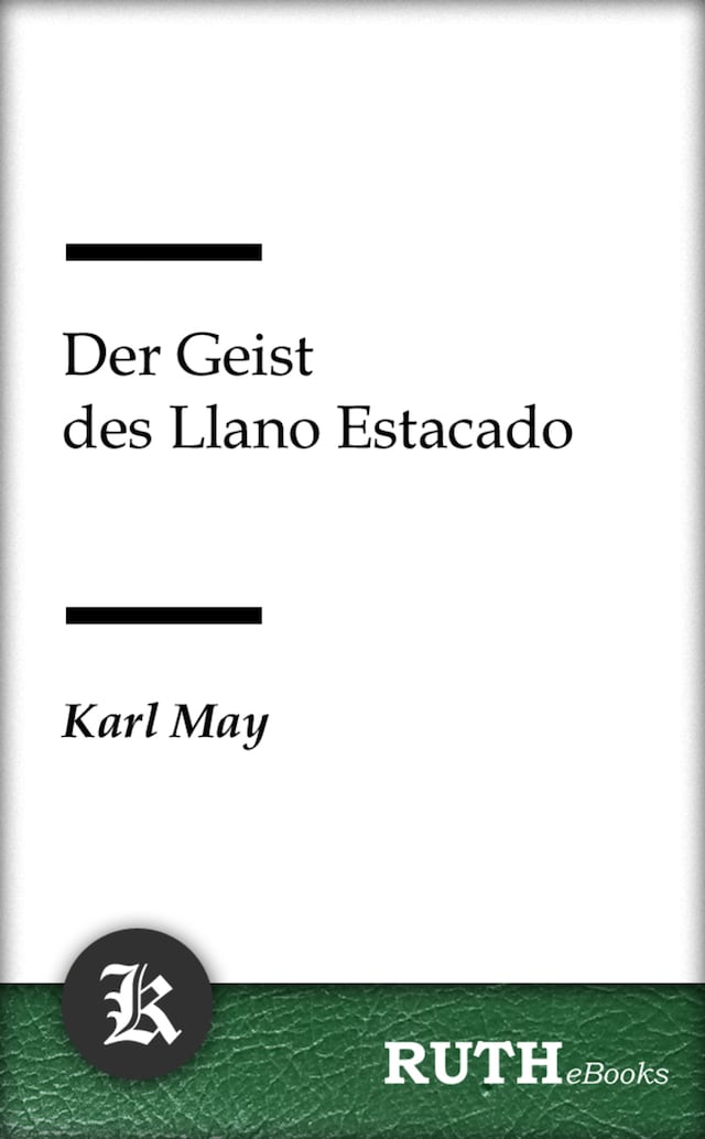 Book cover for Der Geist des Llano Estacado